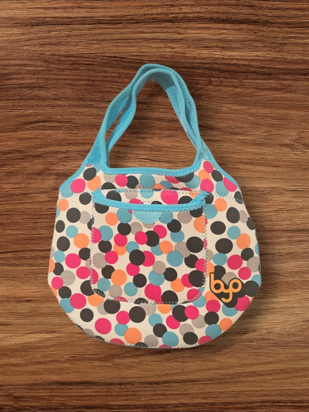 bp Polka Dot Multicolor Neoprene Tote